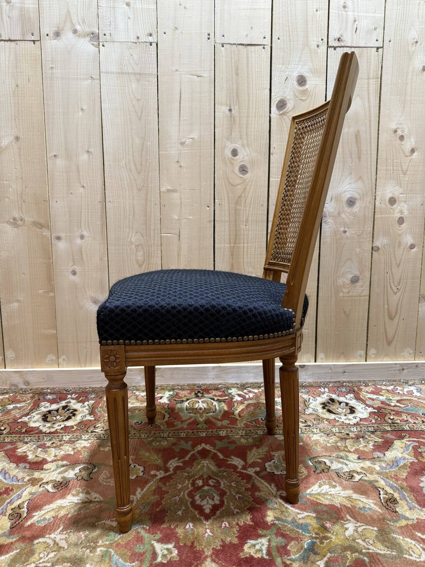 A Louis XVI style office chair