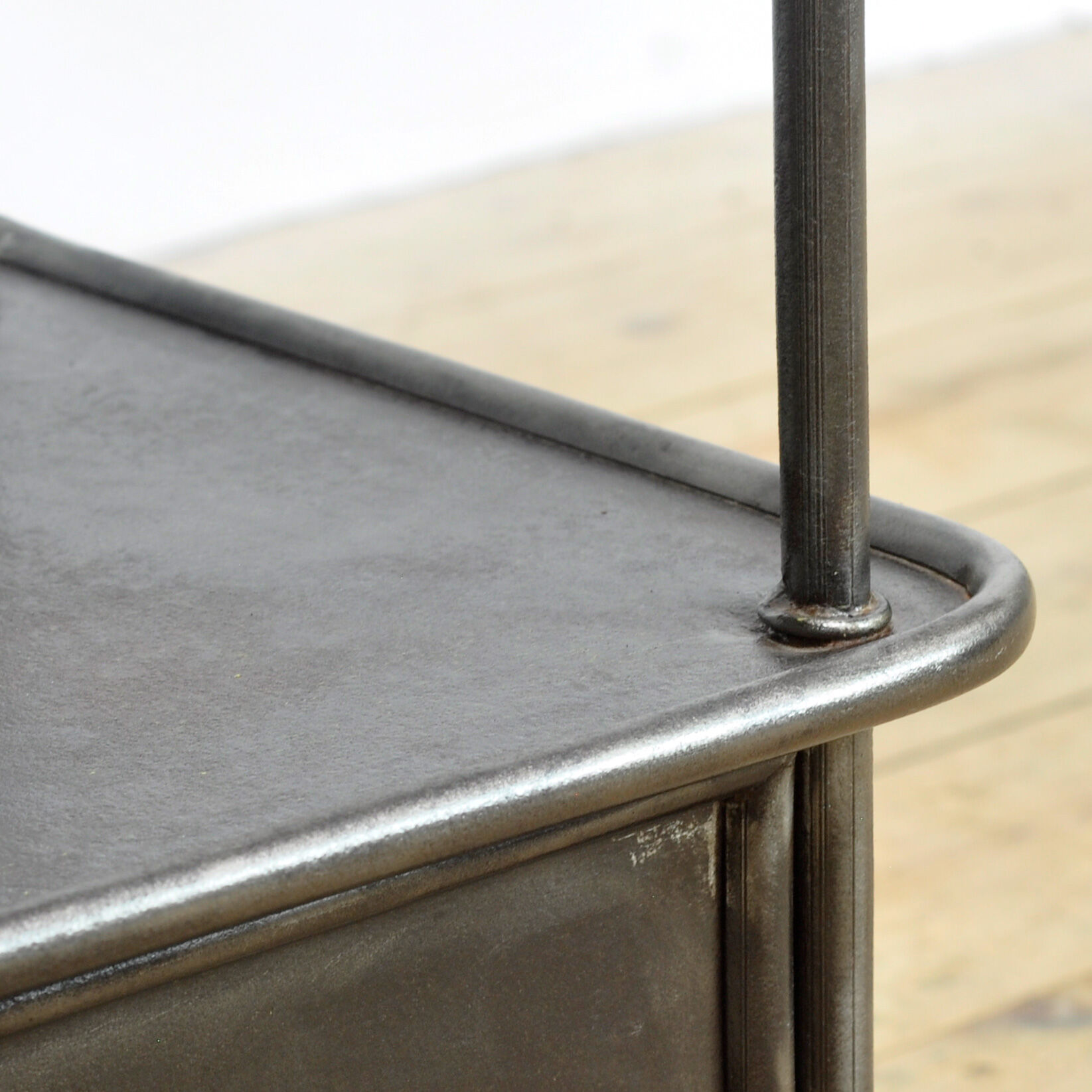 Iron bedside table, 1910s