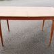 Table à manger extensible scandinave
