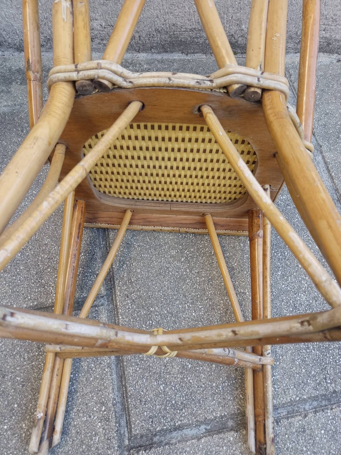 Vintage rattan chair