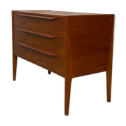 Commode en teck danois no34 par Kai Kristiansen années 1960