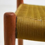 Teak Dining Set by Niels O. Møller for J.L. Møbelfabrik, set of 7, 1960s (MK10285)