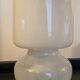 Vintage opaline mushroom lamp