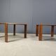 Paire de tables basses Bonanza par Asko, Finlande, 1960