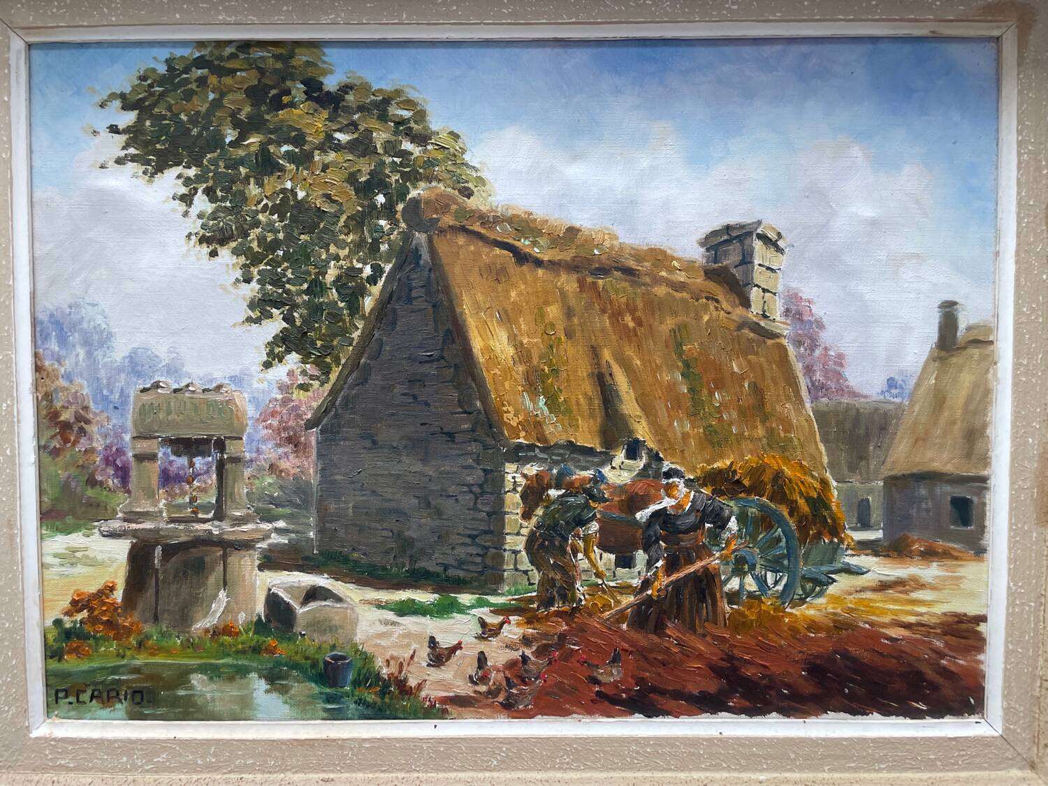 Oil on canvas Pierre Cario