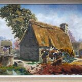 Oil on canvas Pierre Cario