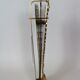 Fireplace peacock tail effect vintage, brass