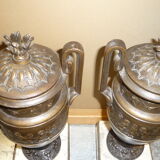 cherub vases