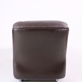 Modular leather sofa by michel cadestin for airborne