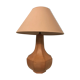 Terracotta baluster lamp 1950
