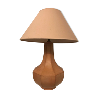 Terracotta baluster lamp 1950