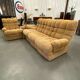 Salon modulable vintage en tissu
