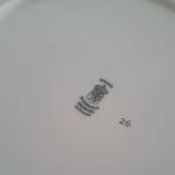 Set of 5 flat plates - Arzberg earthenware factory 1960/70