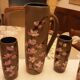 Service a ceramic orangeade Vallauris Masarra Maby Jo's