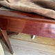 Flat desk in solid mahogany from the 19th century.