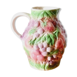 Pastel fruit slip pitcher