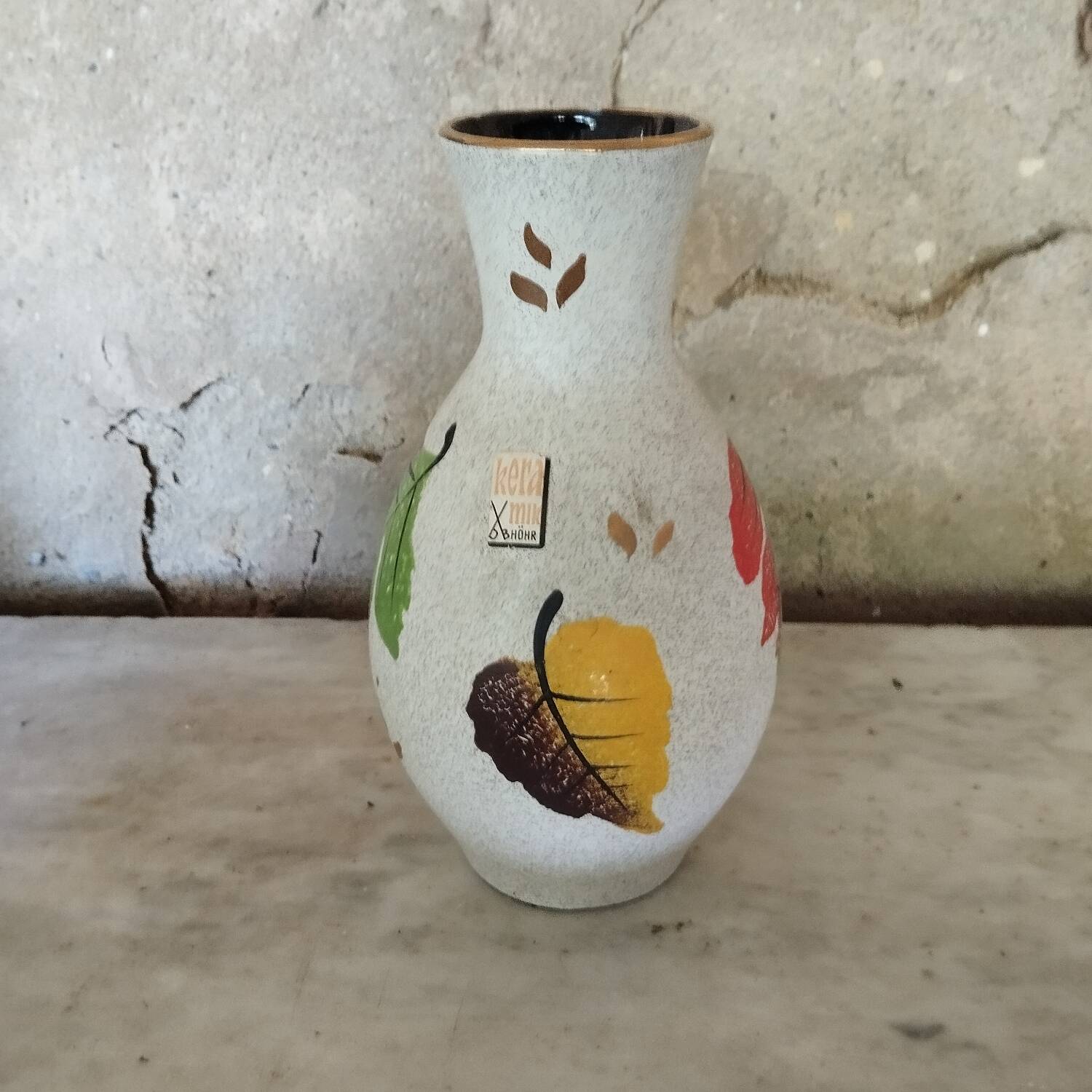 Ceramic vase from the 50s Germany keramik