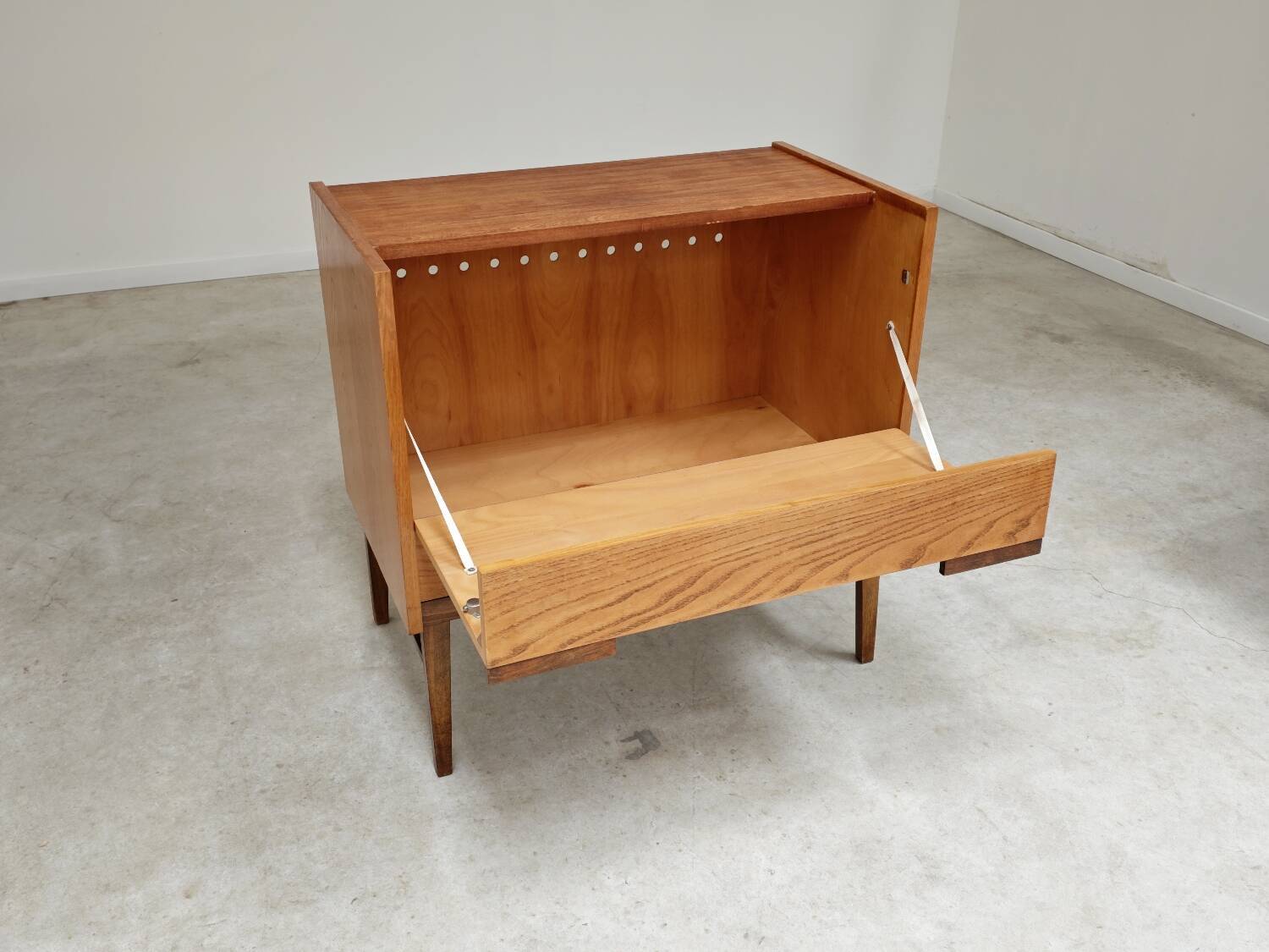 Blanket chest or mini bar by Frantisek Mezulanik for Up Zavody 1960