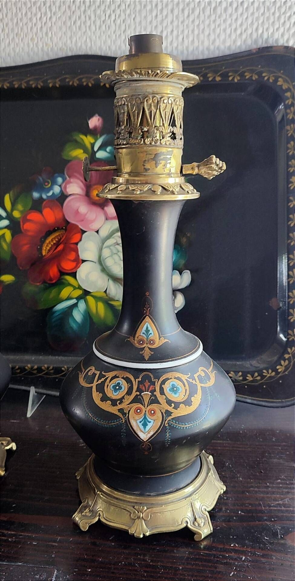 Pair of Napoleon III lamps