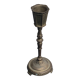 Old brass candle holder