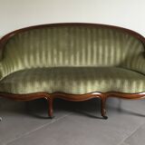 Napoleon III Sofa In Mahogany