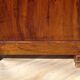 Ancienne commode Louis Philippe en noyer marbre blanc