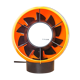 Ventilateur boule Calor orange années 70s