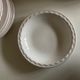 Set of 11 dessert plates and glazed earth cap 1970 by Pierre Motton for Gien