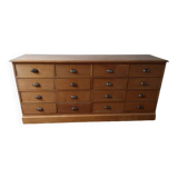 16-drawer craft cabinet, 1930s
