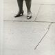 Fashion print 80s. women on the street