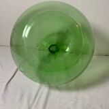 Dame-jeanne en verre vert