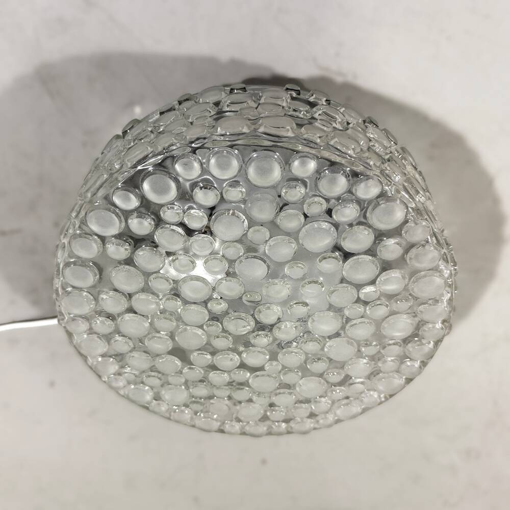 Bubble glass wall lamp ceiling lamp 1960's