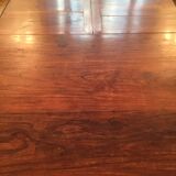 Old oval table with extension