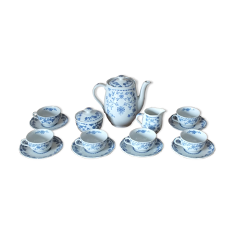 Service à café porcelaine de Meissen Koblat-blau - épées croisées