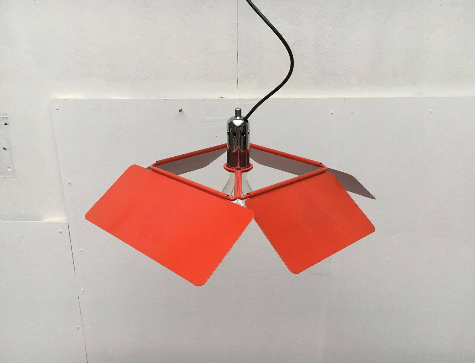 Italian Suspension Diaphragm by Fabio Lenci for Guzzini, 1970s