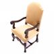 A pair of antique armchairs, Western Europe, around 1900. After renovation