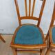 4 chaises bois Mado, bistrot