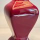 VINTAGE Chic Ceramic and Velvet LAMP