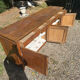 Enfilade raw oak brutalism
