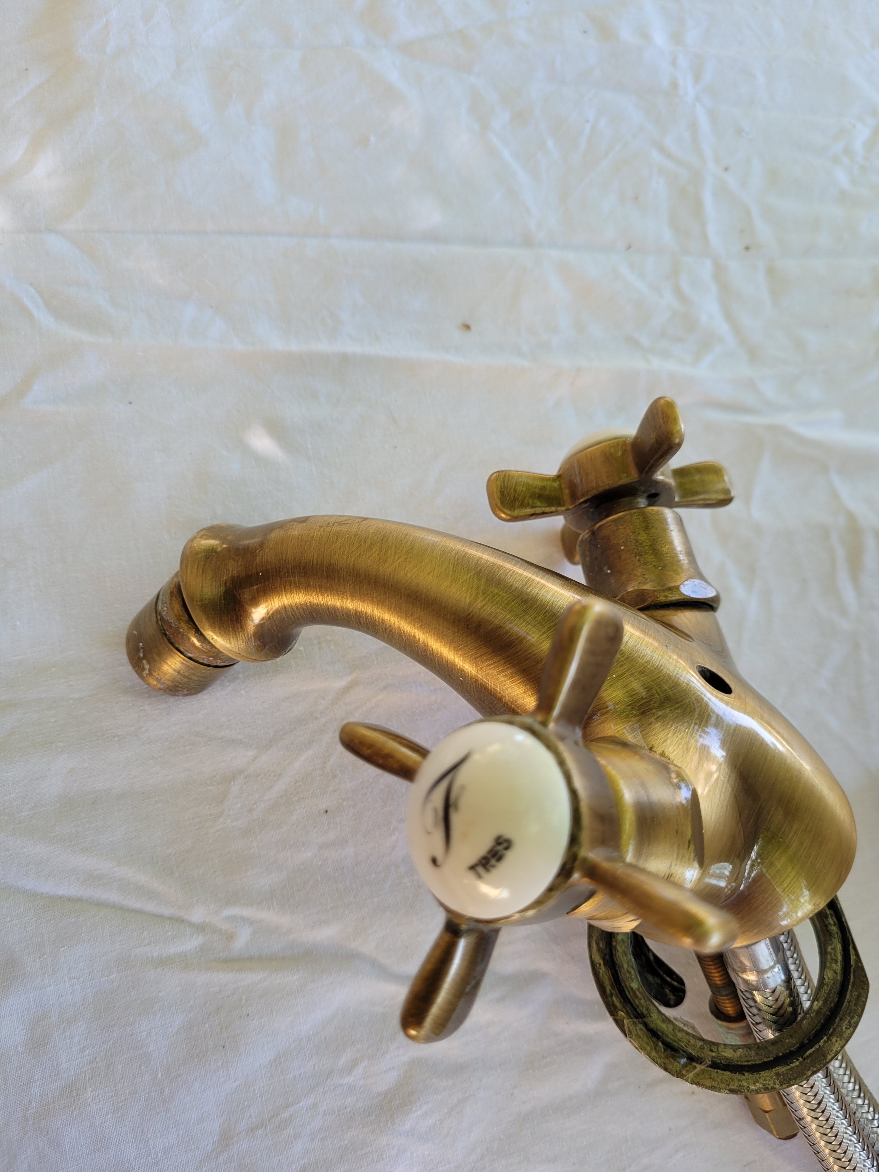 Vintage brass faucet