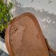 Rocking-chair canne by Luigi Crassevig Italy