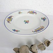 Assiette piédouche Moulin des Loups & Hamage