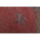 1970s Vintage Turkish Oushak Handmade Wool Cotton Pink Runner Rug 90x365