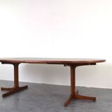 Mid-Century Danish Teak Extendable Dining Table, 1960s.