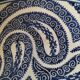 Large signed Moroccan bowl – Fez, in the style of the Serghini workshop