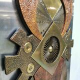 Vintage design wall art sculpture decoration stephen chun ‘silver’