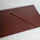 Desktop set, leather underhand and vintage 50-60s