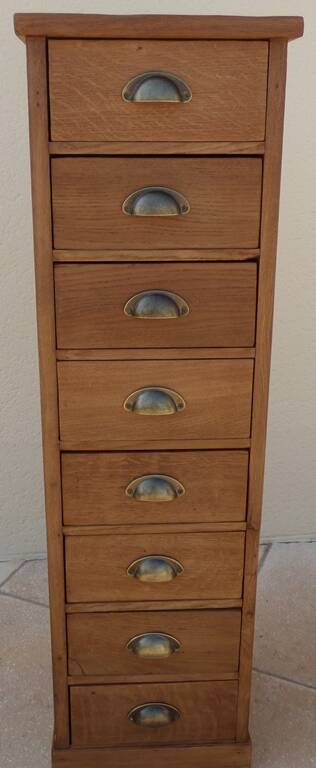 8-drawer craft cabinet - Fully restored