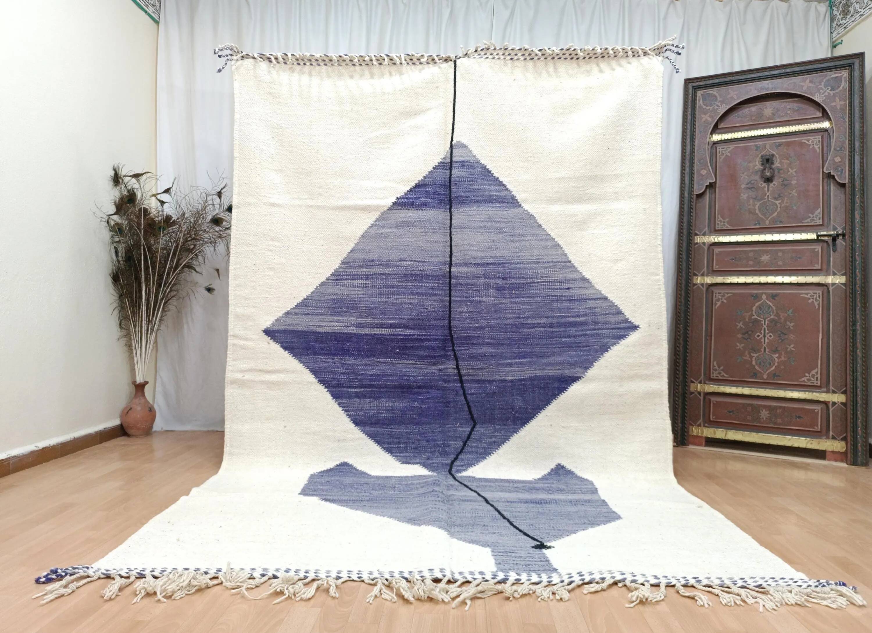 Traditional Berber rug 3x2 m