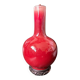 Bottle Vase Ox Blood China Late 19th Century